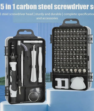 115-delige Precisie Schroevendraaierset: Magnetisch, Elektronica Reparatie & DIY Gereedschap