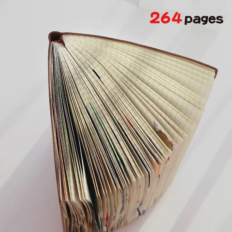 A5 Grid Notebook - 264 Pagina's, Ruimte voor Notities, Agenda & Schetsen
