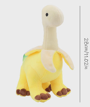 Knuffel Brontosaurus Banaan - Zachte Pluche Speelgoed voor Kinderen