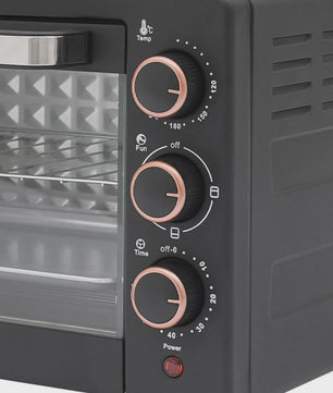 Elektrische Oven 1000W - 22L met Grillpan - Bakken, Grillen & Roosteren