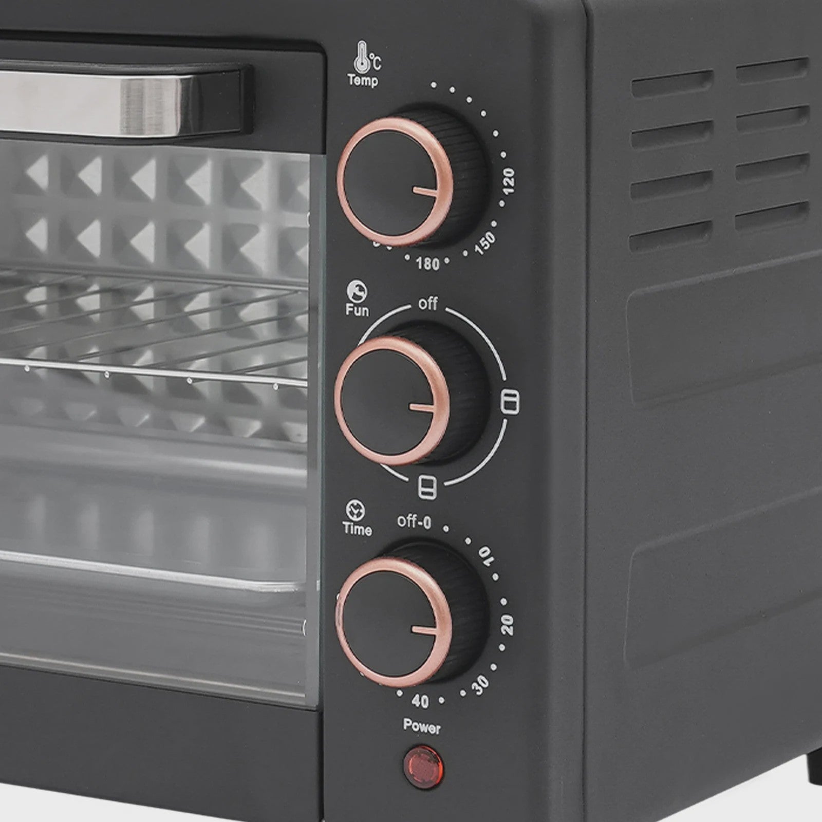 Elektrische Oven 1000W - 22L met Grillpan - Bakken, Grillen & Roosteren