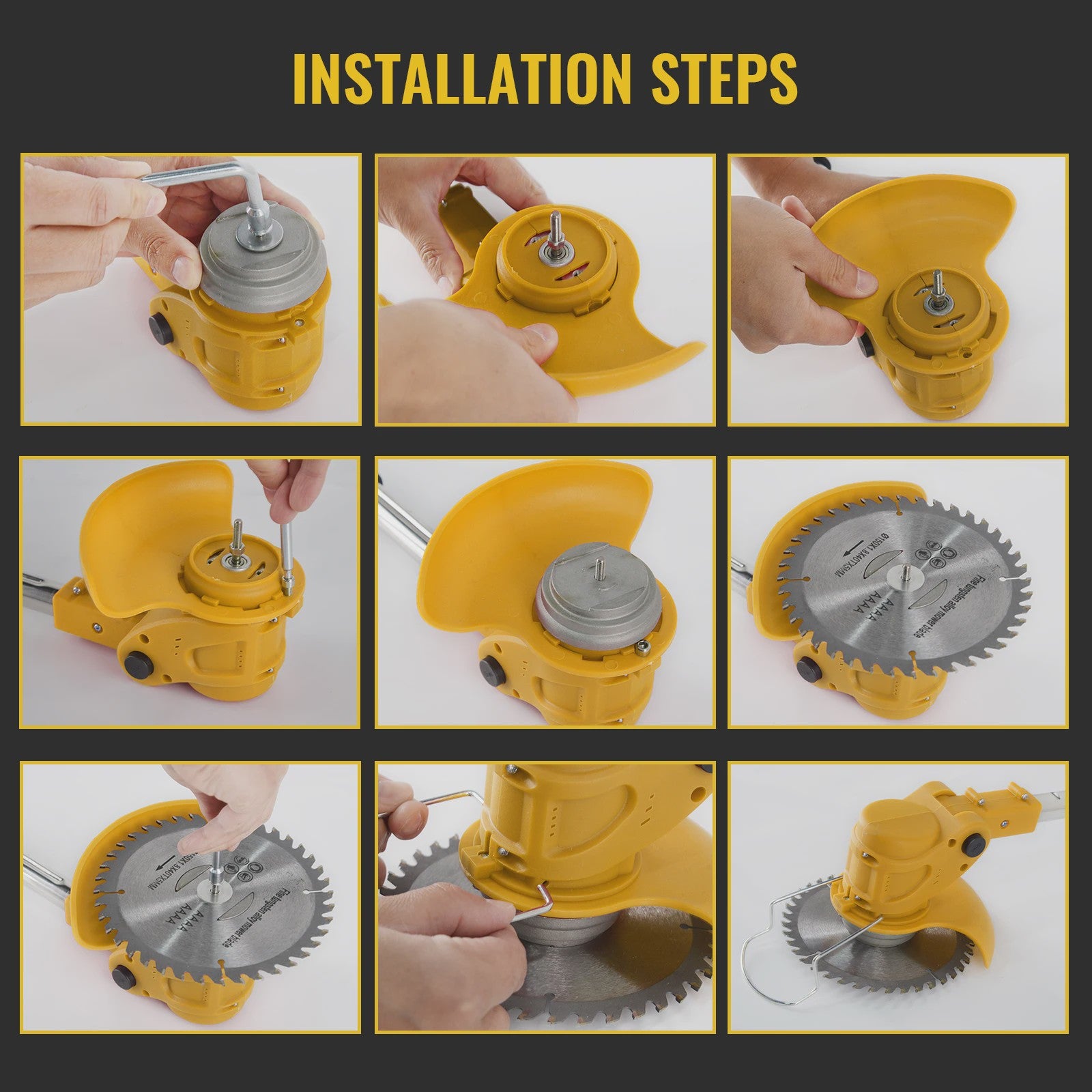 Accu Grastrimmer CONENTOOL 21V - 1500W Krachtige Bosmaaier met Telescoopsteel & 2 Batterijen