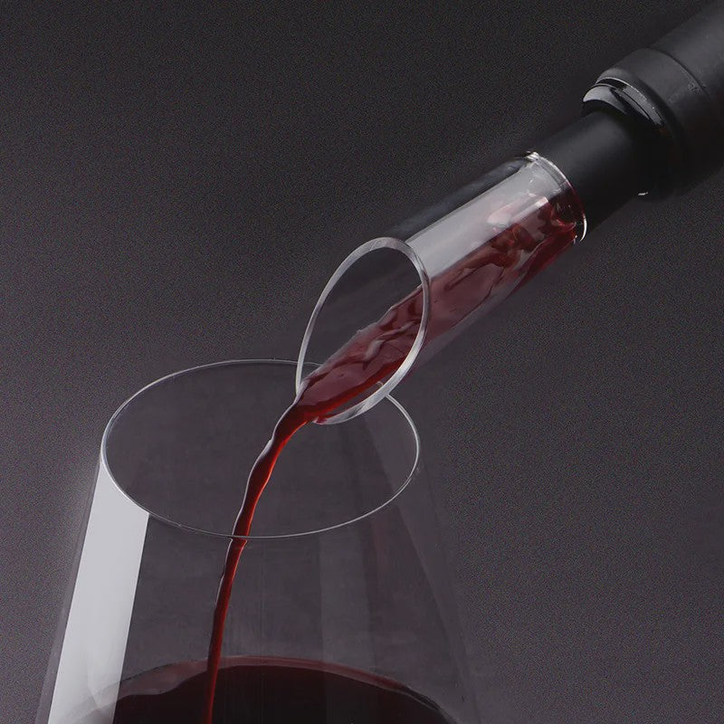 Wijnschenker Decanteer Aerator - Verbetert Smaak en Aroma van Rode Wijn