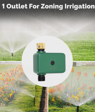 MOES Tuya ZigBee Slimme Water Timer voor Tuinsproeiers & Druppelsystemen - App & Spraakgestuurd