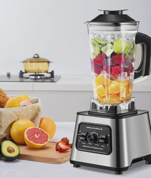 Krachtige 600W 2-in-1 Blender: IJscrusher & Multifunctionele Keukenmachine