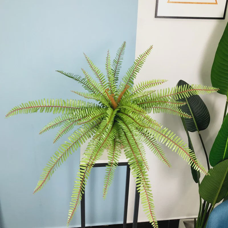 Grote Kunstvaren Hangplant - Nep Palmboom met Vallende Bladeren voor Buiten (50/65cm)