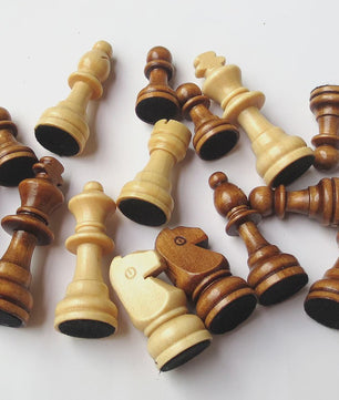 Magnetisch Houten Schaakspel Opvouwbaar met Opbergruimte - 29cm, 34cm, 39cm
