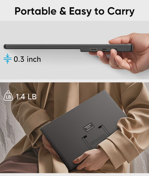 Dopesplay 15.6 inch FHD 1080P IPS Draagbare Monitor - Plug & Play Extender