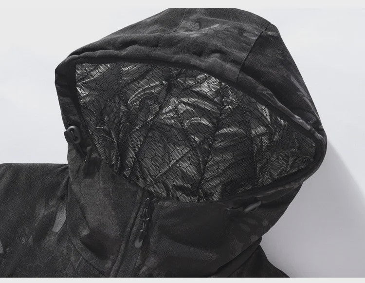 Warme Heren Parka Winterjas - Thermisch, Camouflage & Tactisch