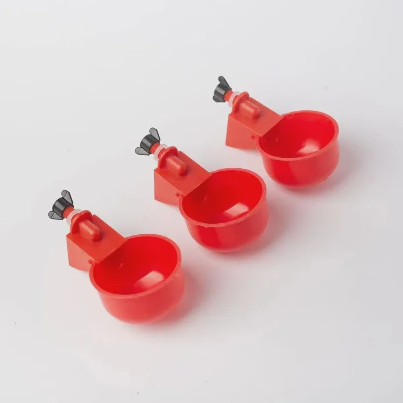 10x Automatische Kippen Drinkbakjes - Zelfwaterend voor Pluimvee en Kleine Vee