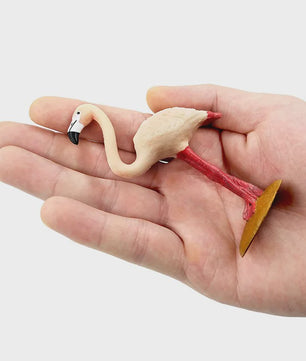 Miniatuur Flamingo & Kraanvogel Beeldjes - Decoratieve Tuin- en Huisdecoratie