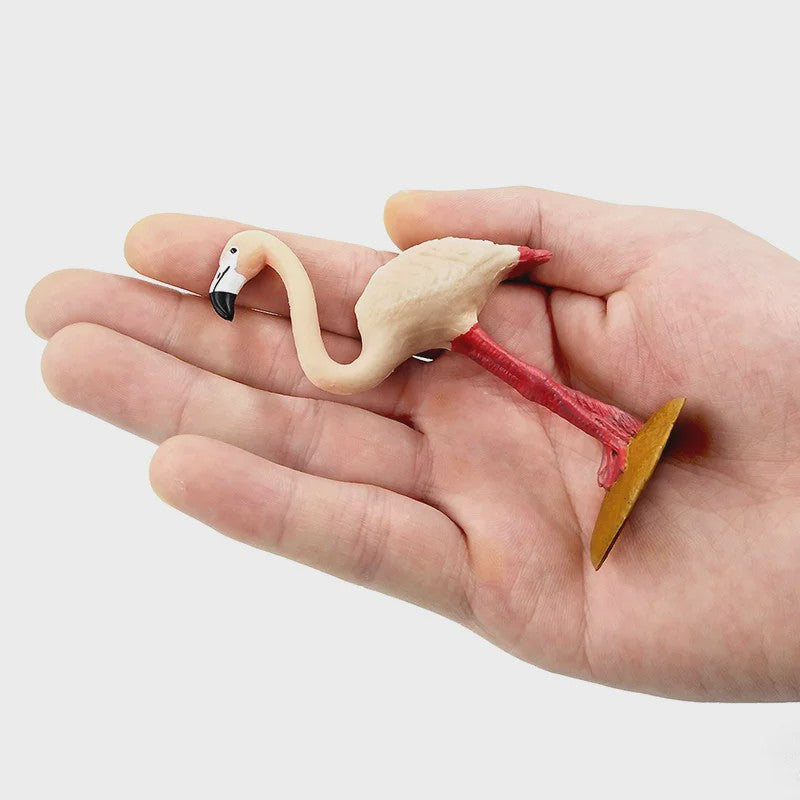 Miniatuur Flamingo & Kraanvogel Beeldjes - Decoratieve Tuin- en Huisdecoratie