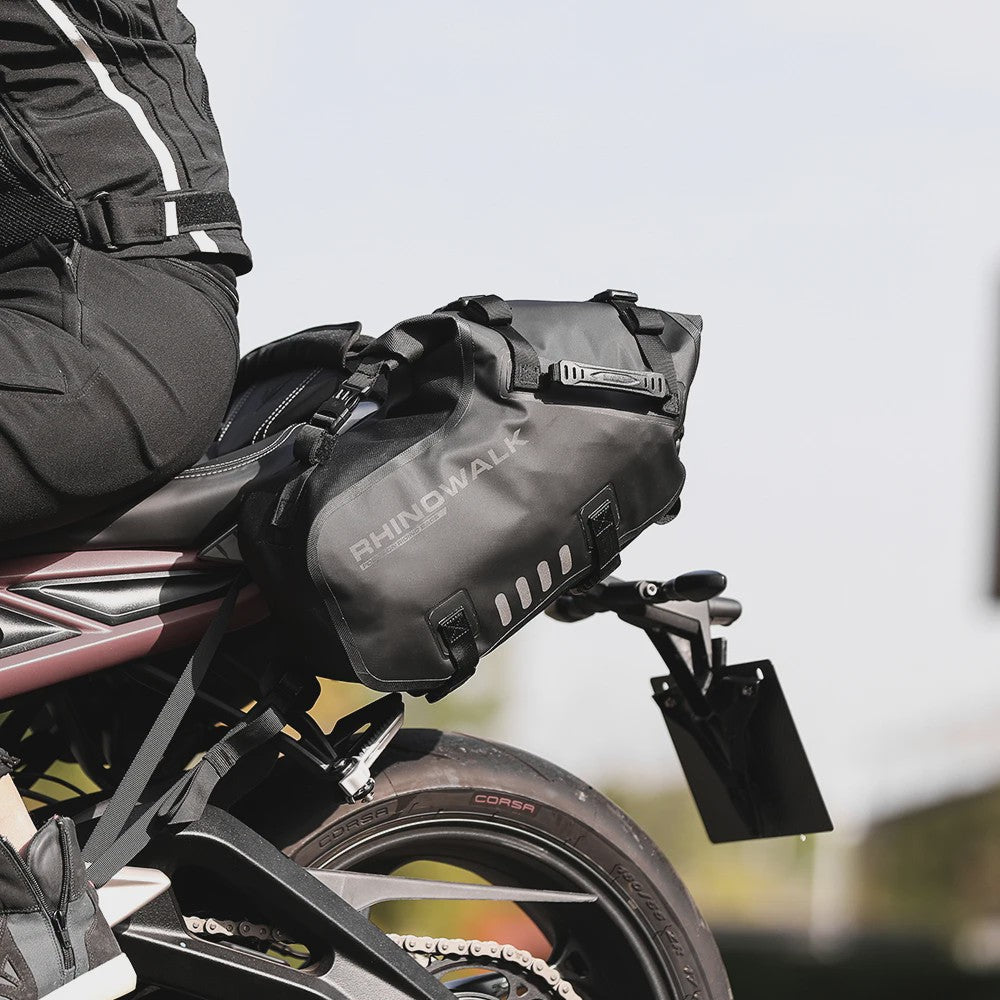 Rhinowalk Waterdichte Motor Zijkoffers - 18L, 28L, 48L - Adventure Touring Bagage