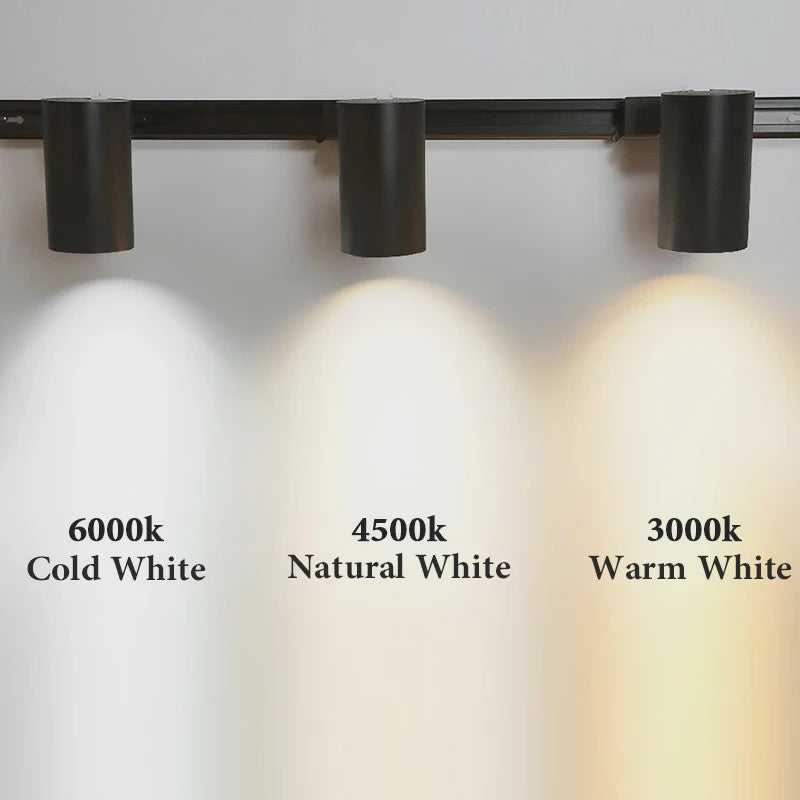LED Railverlichting Set: 220V Plafondspots (12-40W) voor Woonkamer & Keuken