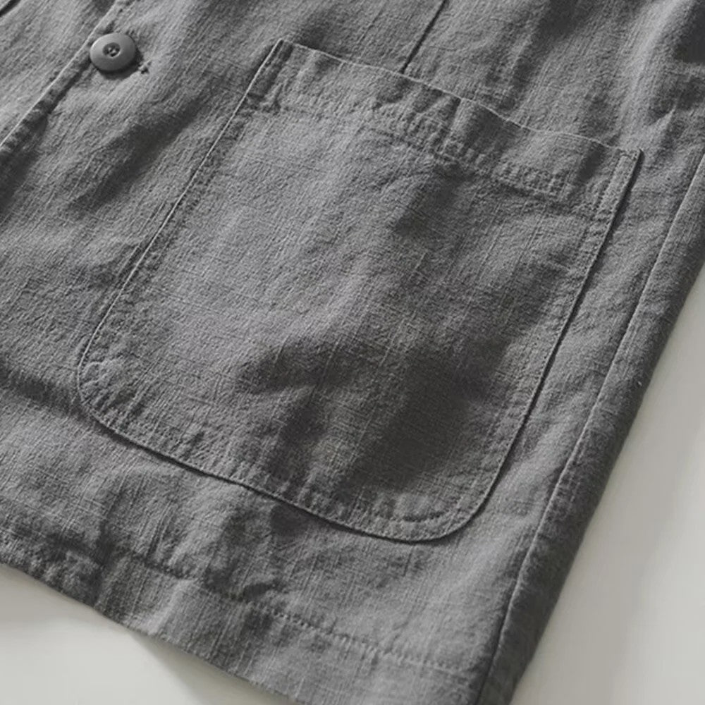 Lichte Katoenen Heren Blazer - Ademend Zomerjasje voor Business & Casual
