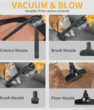 DeWalt DCV501 Snoerloze Accu Kruimeldief - Krachtige Handstofzuiger voor Nat & Droog Gebruik
