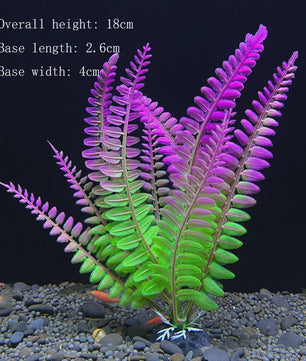 Kunstplanten Aquarium Set - Levendige Decoratie voor Vissenkom en Waterplanten
