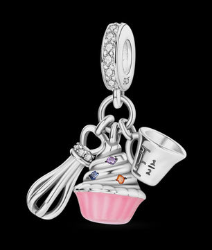 925 Sterling Zilveren Bedel: Vlinder & Vuurvliegje - DIY Sieraden voor Armband & Ketting