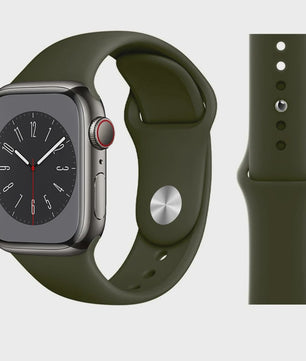 Sport Siliconen Bandje voor Apple Watch 38-49mm - Serie 1 t/m 11, SE, Ultra