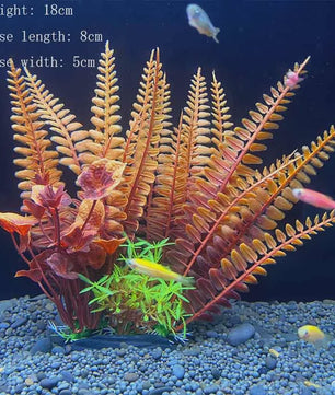 Kunstplanten Aquarium Set - Levendige Decoratie voor Vissenkom en Waterplanten