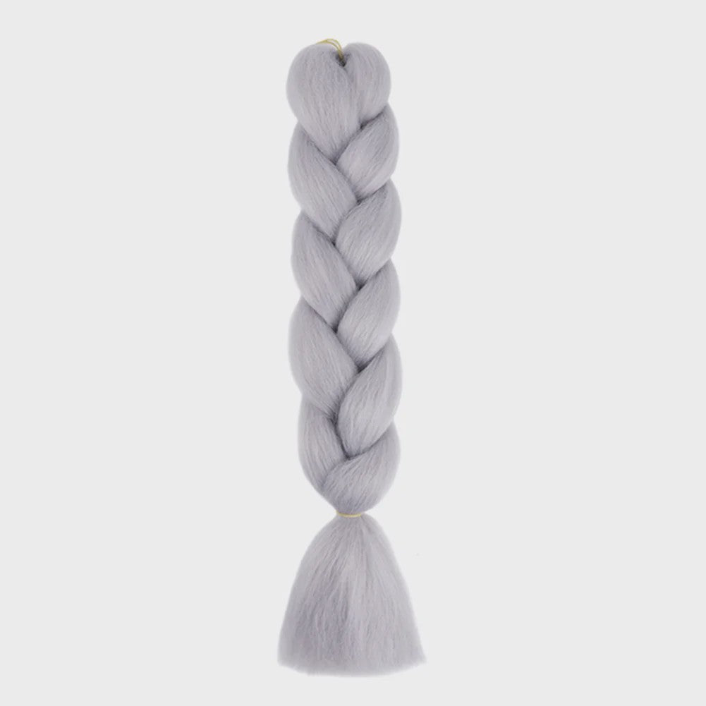 24 Inch Jumbo Braiding Hair Synthetisch Haar Ombre Crochet Braid Extensions voor Dames