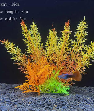 Kunstplanten Aquarium Set - Levendige Decoratie voor Vissenkom en Waterplanten
