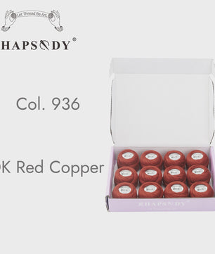 Rhapsody Pearl Cotton Garen Set - Maat 8 - 12 Bollen voor Haken, Borduren & Knutselen