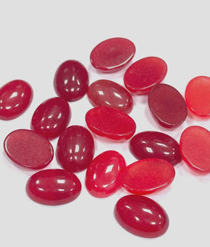 10x Kristal Cabochons Ovaal 13x18mm - Natuurlijke Helende Stenen voor Sieraden Maken
