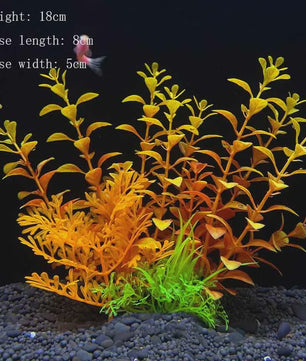 Kunstplanten Aquarium Set - Levendige Decoratie voor Vissenkom en Waterplanten