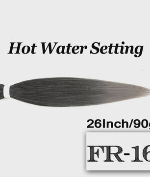 Pre-stretched Braiding Hair 26 Inch - Synthetische Haarverlengingen voor Crochet Braids in Kleuren