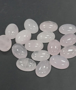 10x Kristal Cabochons Ovaal 13x18mm - Natuurlijke Helende Stenen voor Sieraden Maken