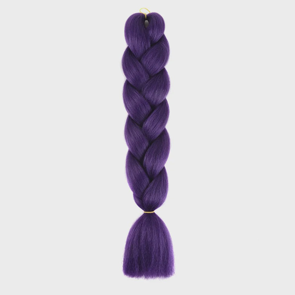 24 Inch Jumbo Braiding Hair Synthetisch Haar Ombre Crochet Braid Extensions voor Dames