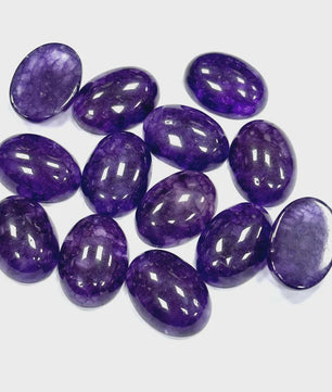 10x Kristal Cabochons Ovaal 13x18mm - Natuurlijke Helende Stenen voor Sieraden Maken