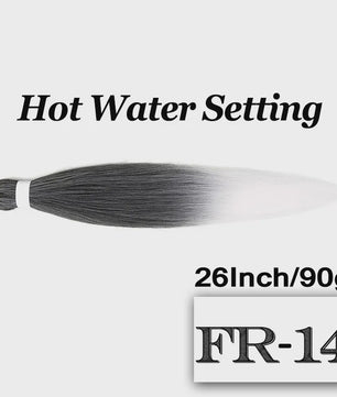 Pre-stretched Braiding Hair 26 Inch - Synthetische Haarverlengingen voor Crochet Braids in Kleuren