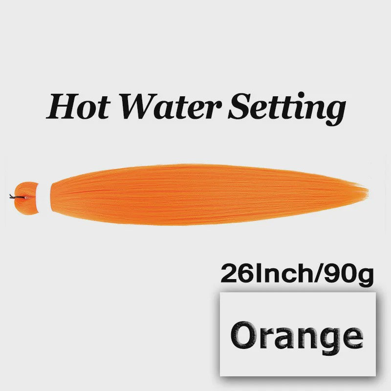 Pre-stretched Braiding Hair 26 Inch - Synthetische Haarverlengingen voor Crochet Braids in Kleuren
