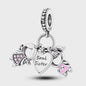 Zilveren Bedel 925 Sterling Zilver - Dangle Bedel voor Armband - DIY Sieraden Maken