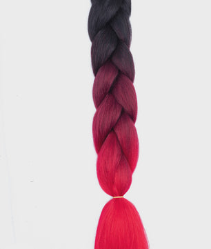 24 Inch Jumbo Braiding Hair Synthetisch Haar Ombre Crochet Braid Extensions voor Dames