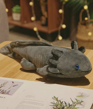 Knuffel Axolotl / Salamander Pluche Speelgoed (23cm/45cm) - Zacht Kussen & Sleutelhanger