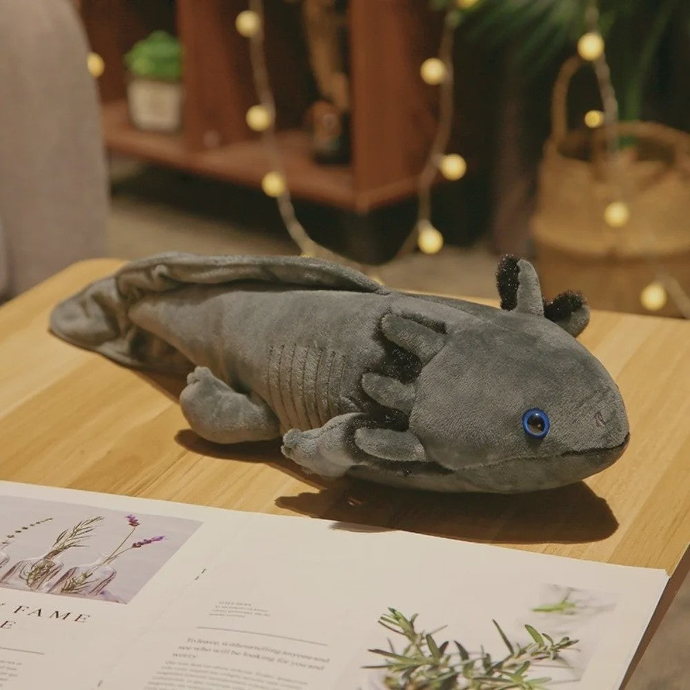 Knuffel Axolotl / Salamander Pluche Speelgoed (23cm/45cm) - Zacht Kussen & Sleutelhanger