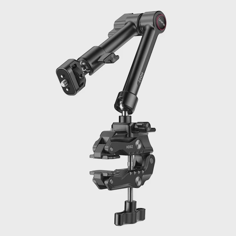 Ulanzi HD02 10-inch Magic Arm Kit met Kogelkop en Klem voor Camera, Livestreaming & Vlogs