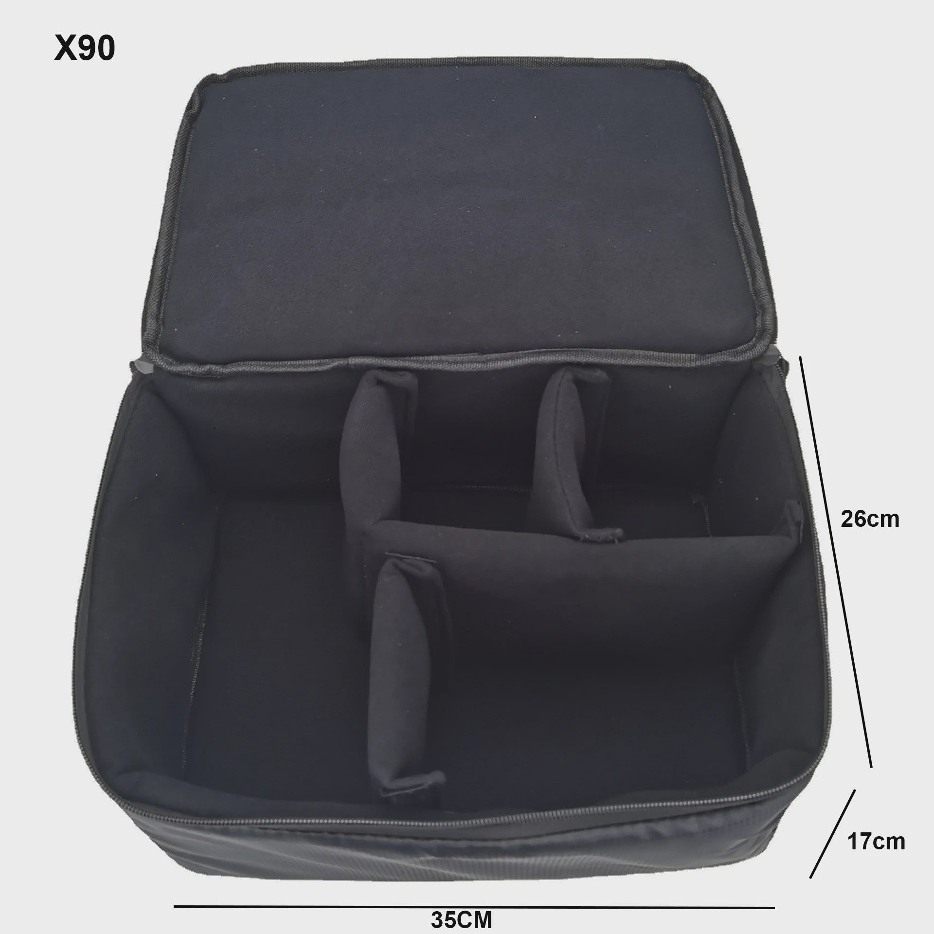 Waterdichte Camera Insert Tas - Beschermende Padded Voering voor DSLR Camera's