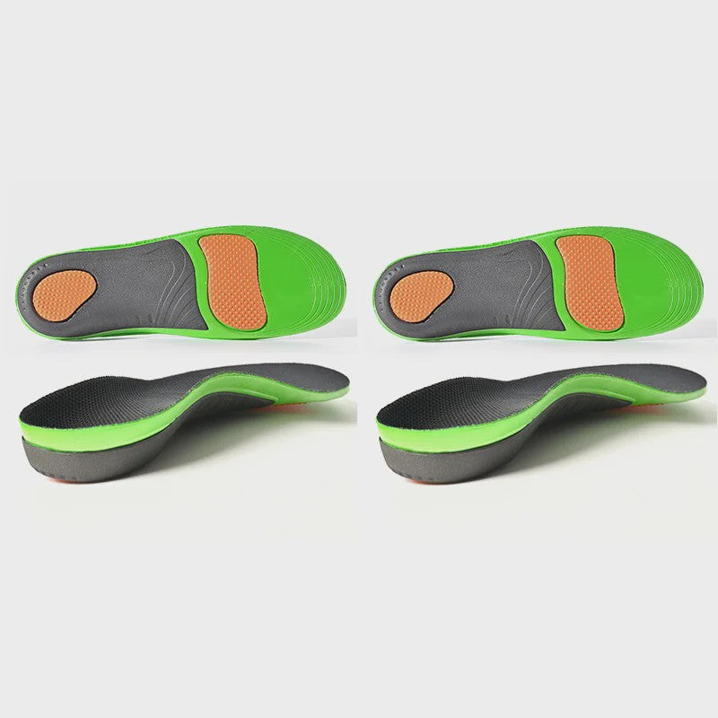 Orthopedische Steunzolen met Schokabsorptie en Hielondersteuning - Comfort voor Sport & Dagelijks Gebruik