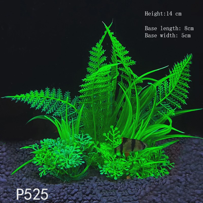 Kunstplanten Aquarium Set - Levendige Decoratie voor Vissenkom en Waterplanten