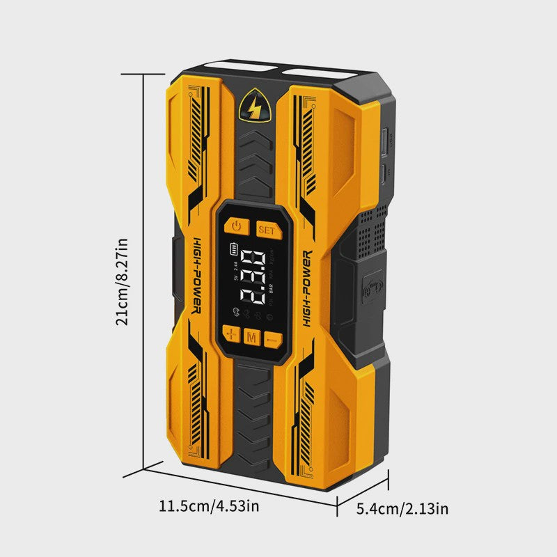 AntPower 1200A Jump Starter & Powerbank met Bandenpomp & LED - Start Elke Auto