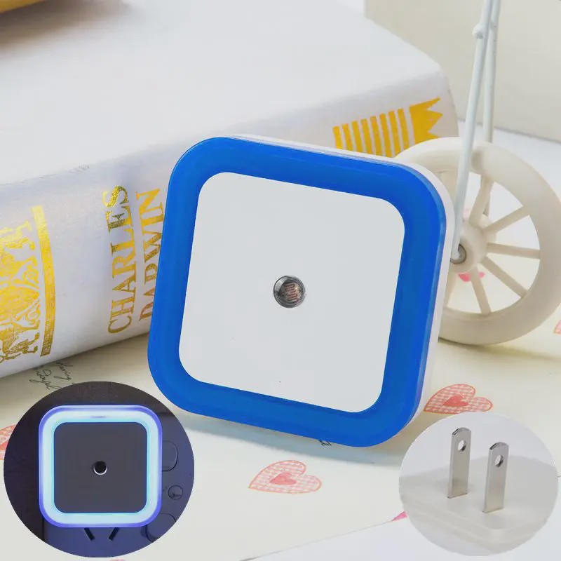 Draadloos LED Nachtlampje met Sensor - Mini Stekkerlampje voor Kinderkamer, Slaapkamer & Woonkamer