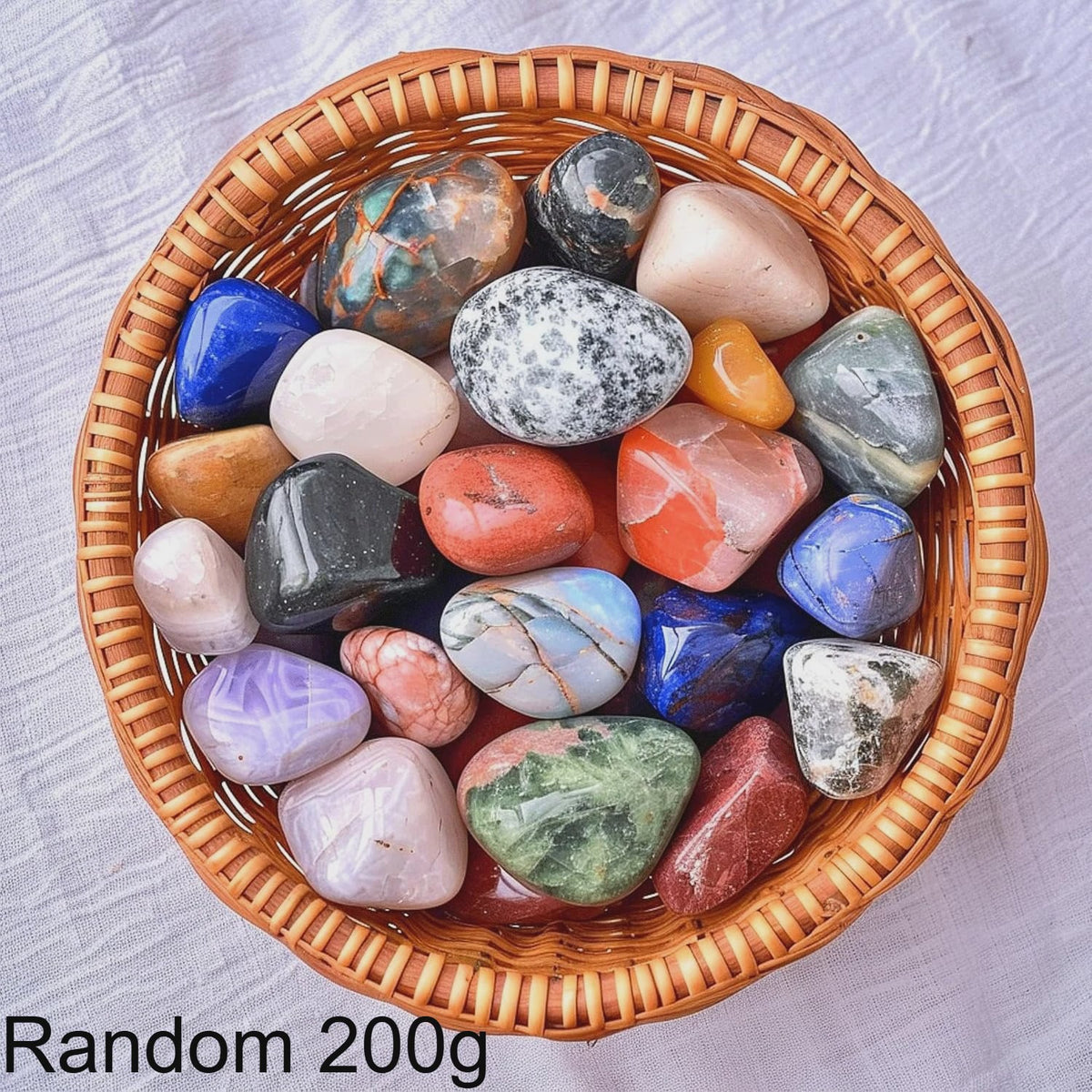 Gepolijste Kristallen en Edelstenen (2-3cm) - Healing, Meditatie & Spiritualiteit