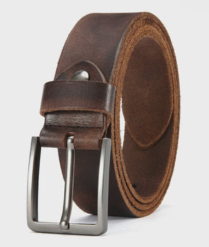Luxe Heren Riem van Echt Leer - Stijlvolle Casual & Zakelijke Accessoire