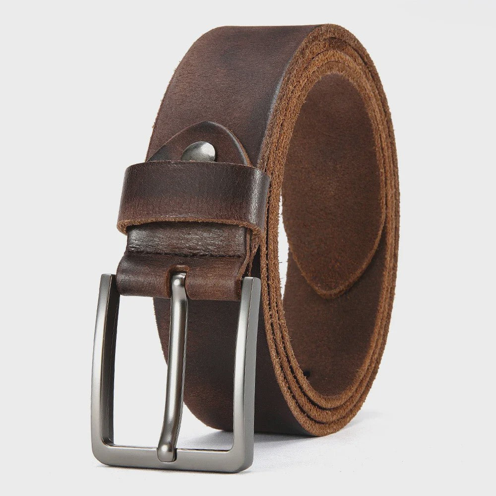 Luxe Heren Riem van Echt Leer - Stijlvolle Casual & Zakelijke Accessoire