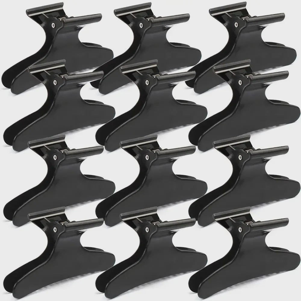 Professionele Vlinder Haarclips - Set van 25 Stuks voor Styling en Haarsecties