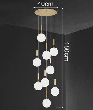 Moderne LED Plafond Hanglamp - Stijlvolle Verlichting voor Woon- en Eetkamer